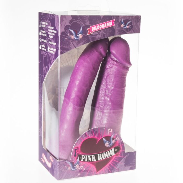 PINK ROOM – DILDO REALISTA ARTHUS VIOLA 17CM/15,5CM
