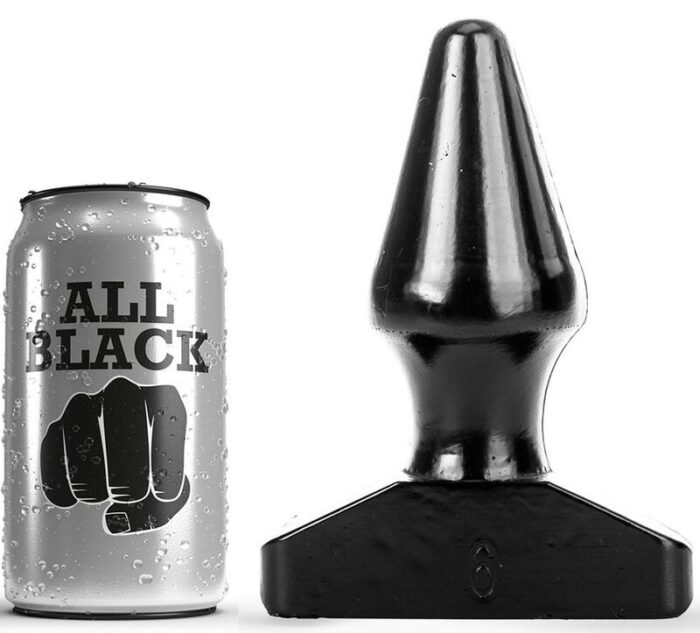 ALL BLACK – PLUG ANAL 15,5 CM