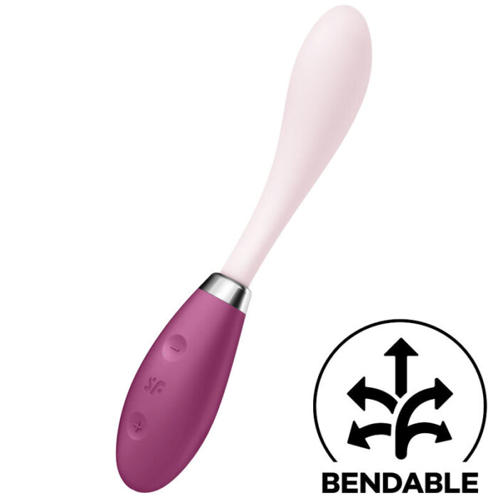 SATISFYER – MULTI VIBRADOR G-SPOT FLEX 3 VERMELHO