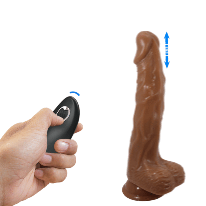 BAILE – BODACH VIBRADOR REALÍSTICO COM VENTOSA DE CONTROLE REMOTO
