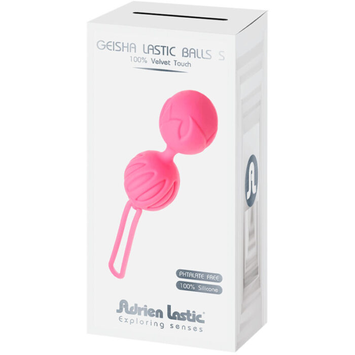 ADRIEN LASTIC – BOLAS DE SILICONE GEISHA LASTIC TAMANHO S ROSA