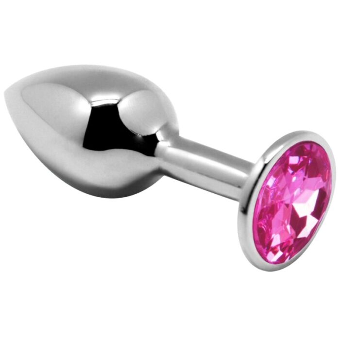 ALIVE – MINI PLUG PRAZER ANAL METAL ROSA TAMANHO M
