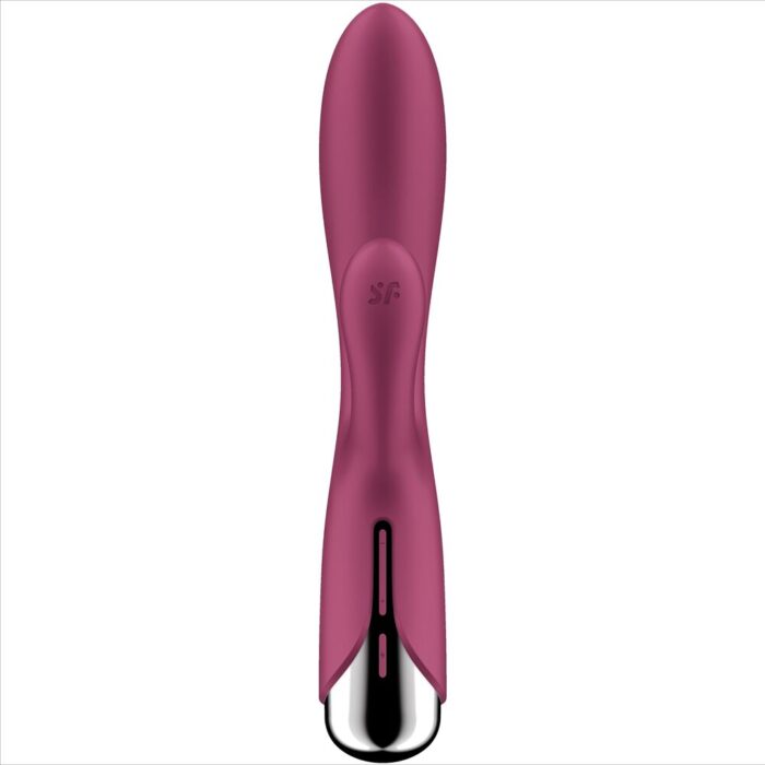 SATISFYER – COELHO GIRATÓRIO 1 CLITÓRIS E ESTIMULAO DE PONTO G VERMELHO