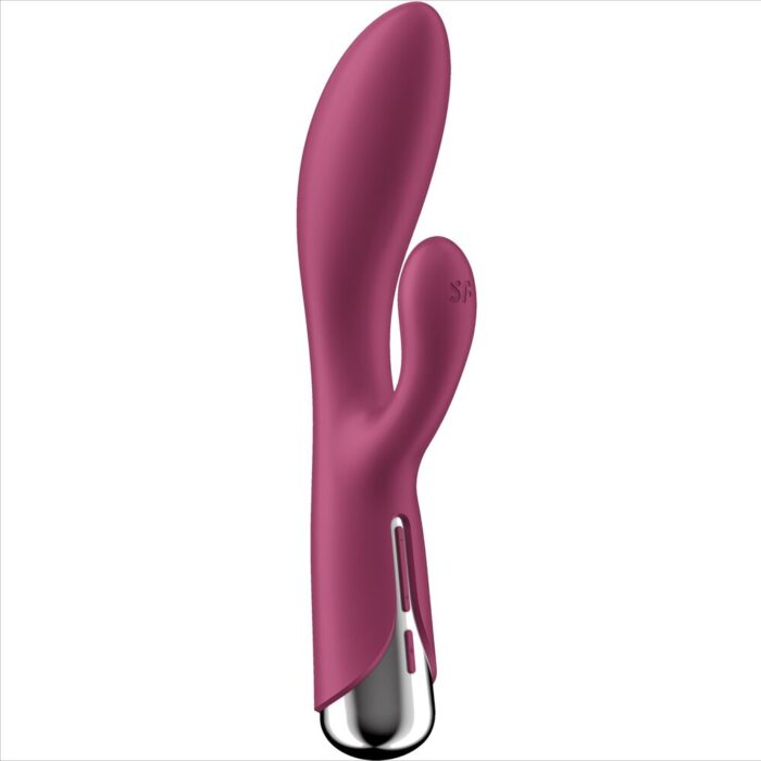 SATISFYER – COELHO GIRATÓRIO 1 CLITÓRIS E ESTIMULAO DE PONTO G VERMELHO