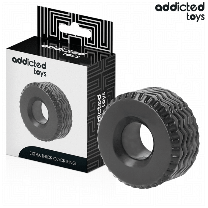ADDICTED TOYS – ANEL DE PÉ EXTRA GROSSO