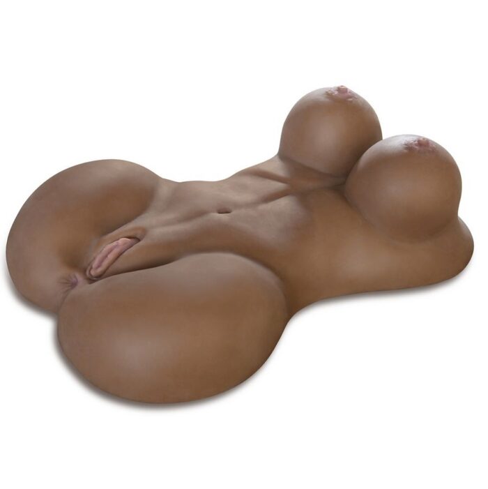 EXTREME TOYZ – FODA-ME BOBO 2 TORSO FEMININO PRETO EXTRA REAL