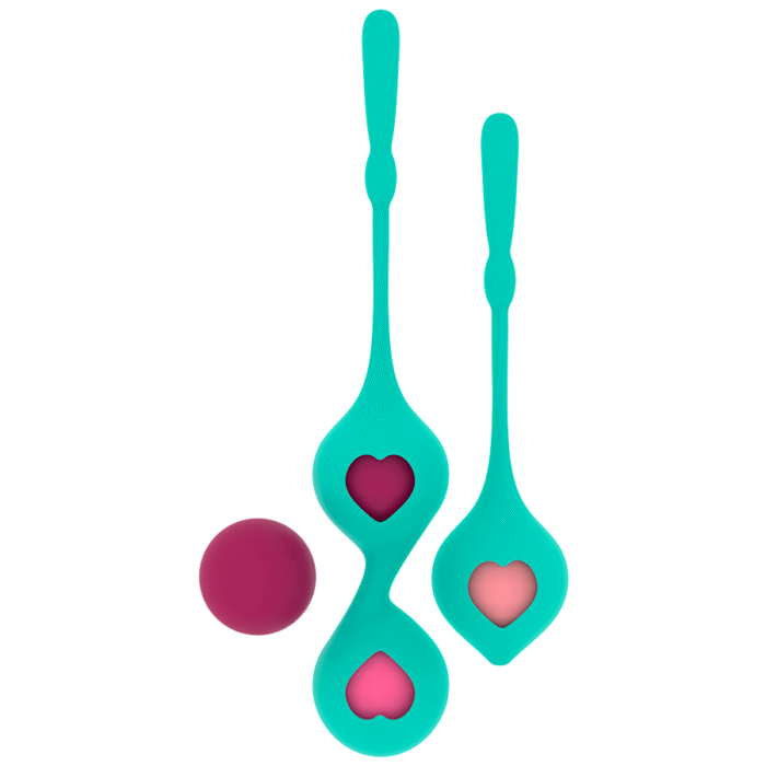 RITHUAL – CONJUNTO DE TREINAMENTO PÉLVICO DEVA AQUA GREEN