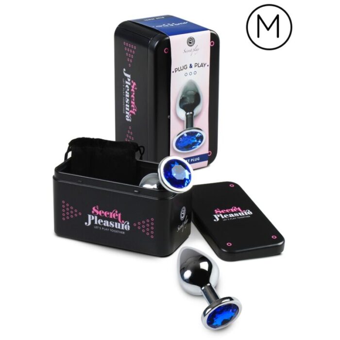 SECRETPLAY – PLUG ANAL AZUL M