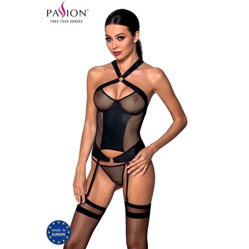 PASSION - AMANDA CORSET COURO ECOLÓGICO L/XL - Image 6