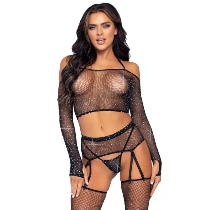 LEG AVENUE – CONJUNTO DE QUATRO PEAS TAMANHO ÚNICO