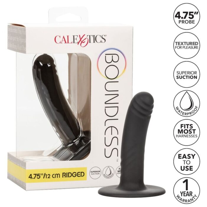 CALEXOTICS – DILDO BOUNDLESS 12 CM COMPATÍVEL COM ARNÊS