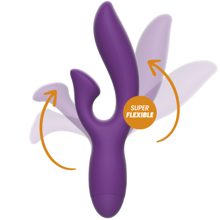 REWOLUTION – VIBRADOR FLEXÍVEL REWOFUN COM COELHO
