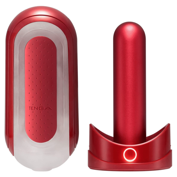 TENGA – FLIP 0 ZERO VERMELHO COM AQUECEDOR