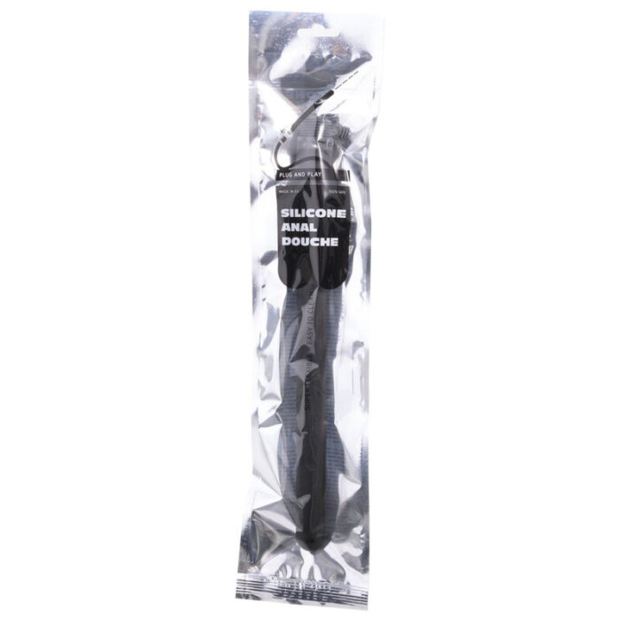 ALL BLACK – SILICONE ANAL DE CHUVEIRO ENORME 27 CM