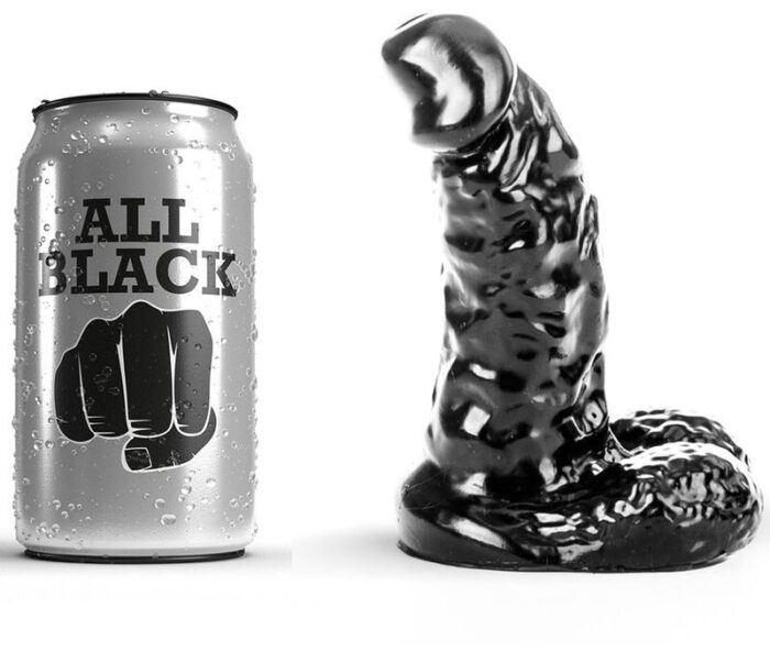 ALL BLACK – DILDO 13 CM