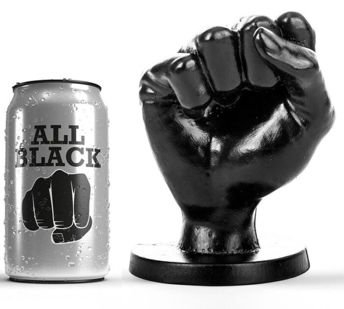 ALL BLACK – PUNHO ANAL 14 CM