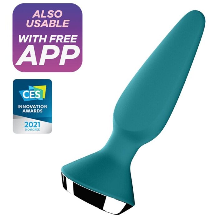 SATISFYER – VIBRADOR PLUG ILICIOUS 2 PLUG VERDE