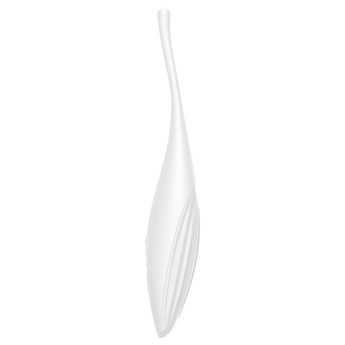SATISFYER – VIBRADOR TWIRLING JOY CLIT TIP BRANCO