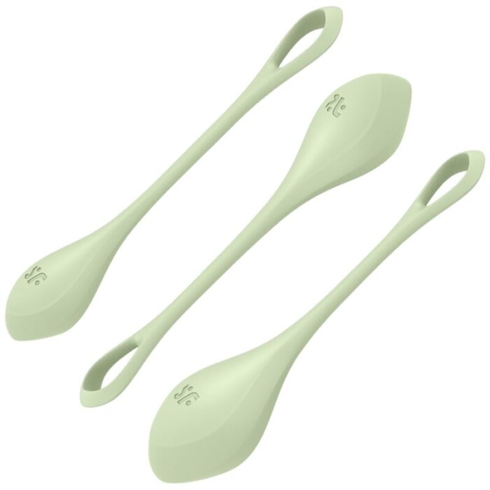 SATISFYER – CONJUNTO DE TREINO YONI POWER 2 VERDE