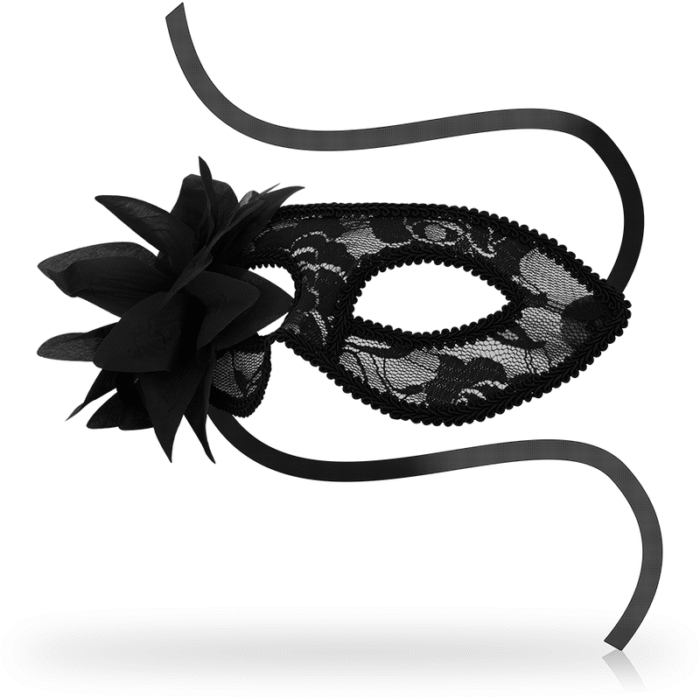 OHMAMA – MSCARAS DE RENDA PRETA E MSCARAS DE FLOR