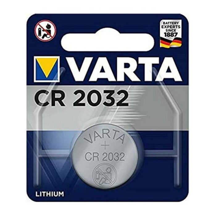 VARTA – BATERIA BOTÃO DE LÍTIO CR2032 UNIDADE 3V 1