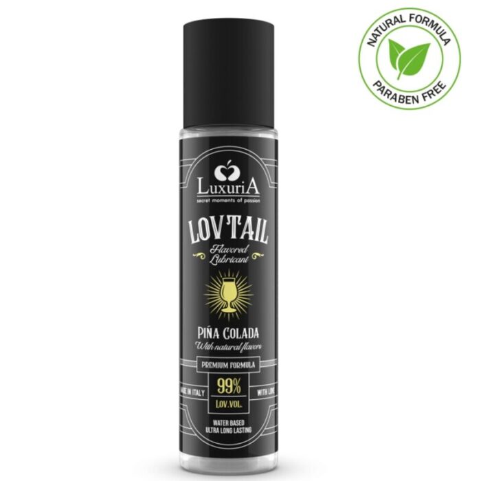 INTIMATELINE – LUBRIFICANTE LOVTAIL BASE DE GUA LUXURIA PIÑA COLADA 60 ML