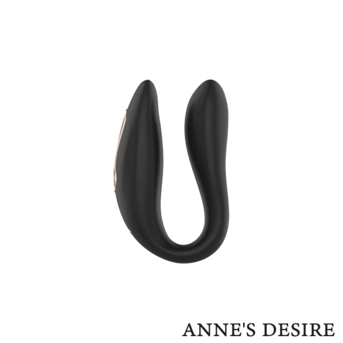 ANNE’S DESIRE – DUAL PLEASURE TECNOLOG A WATCHME PRETO/OURO