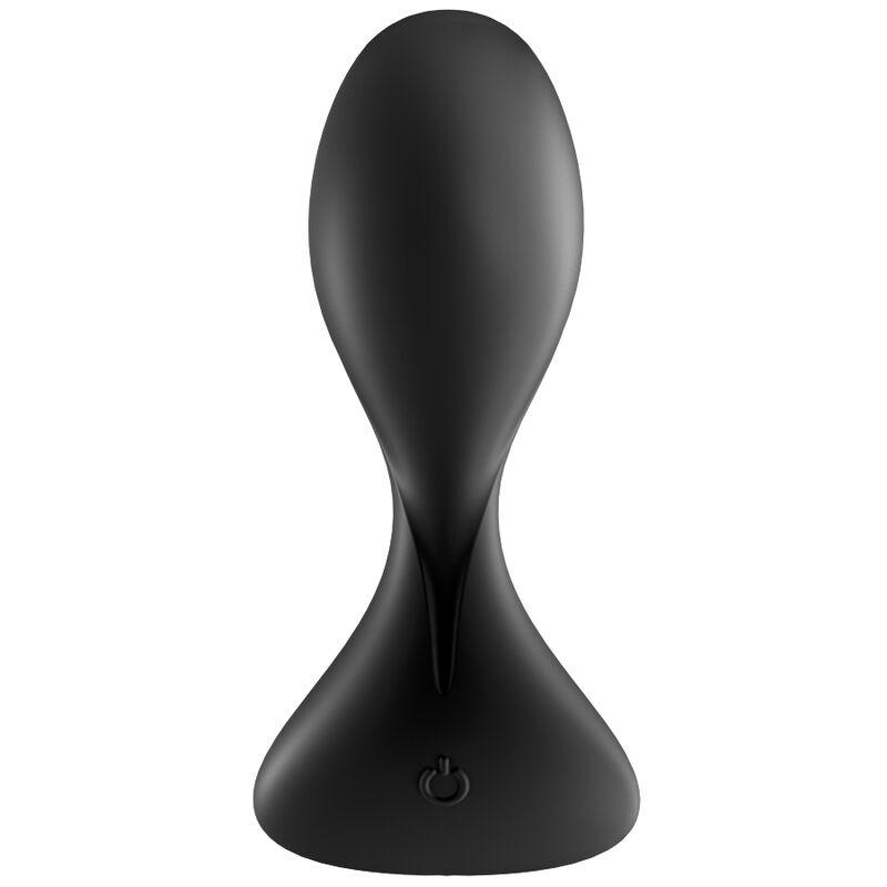 SATISFYER - APLICATIVO DE PLUGUE VIBRATÓRIO TRENDSETTER PRETO - Image 2