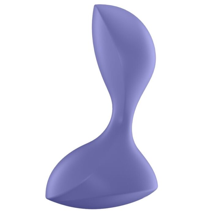 SATISFYER – PLUGUE VIBRATÓRIO SWEET SEAL APP VIOLETA