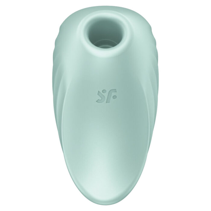 SATISFYER – ESTIMULADOR E VIBRADOR DE PULSO DE AR PEARL DIVER VERDE