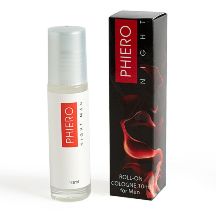 500 COSMETICS – PHIERO NIGHT MAN PERFUME FEROMÔNIOS PARA HOMENS COM ROLL-ON
