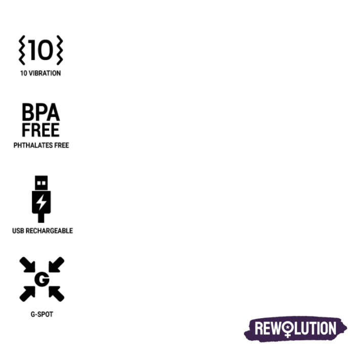 REWOLUTION – REWOBEADS BOLAS VIBRATÓRIAS CONTROLE REMOTO COM TECNOLOGIA WATCHME