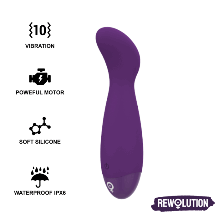 REWOLUTION – REWOPULSE VIBRADOR FLEXÍVEL ESTIMULADOR DE PONTO G