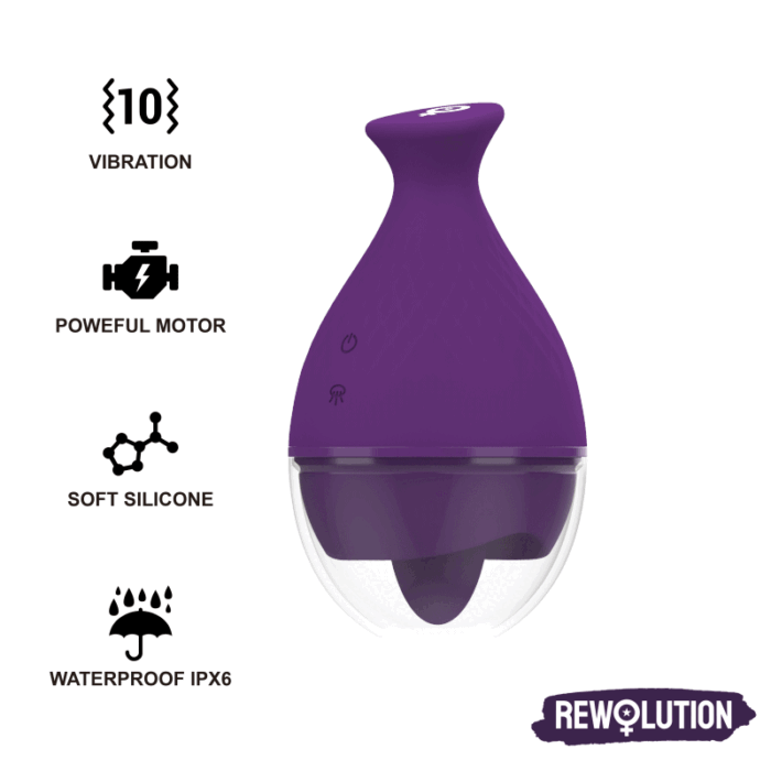 REWOLUTION – VIBRADOR REWOLINGO COM LÍNGUA