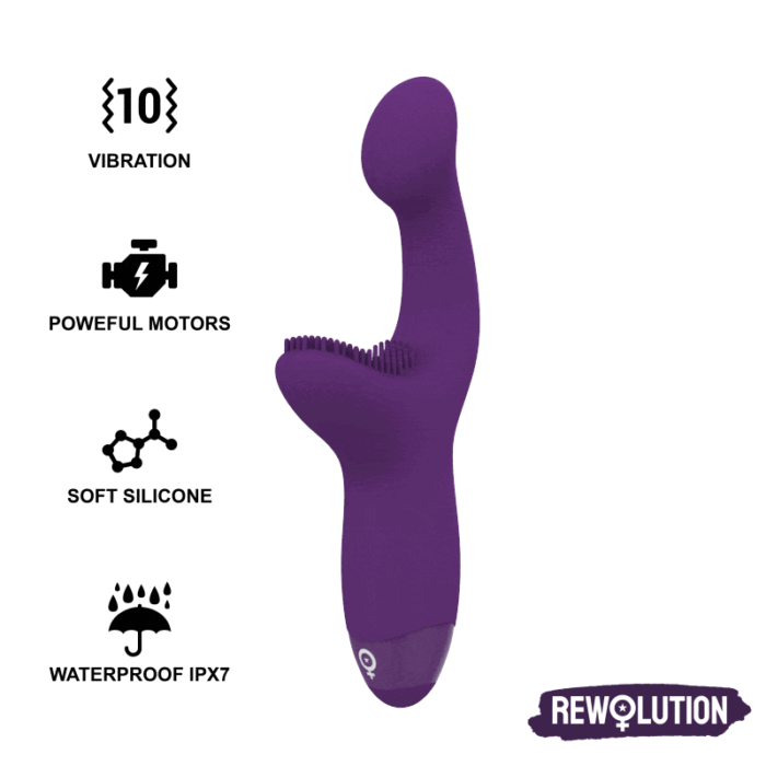 REWOLUTION – REWOKISS VIBRADOR PONTO PARA ESTIMULADOR