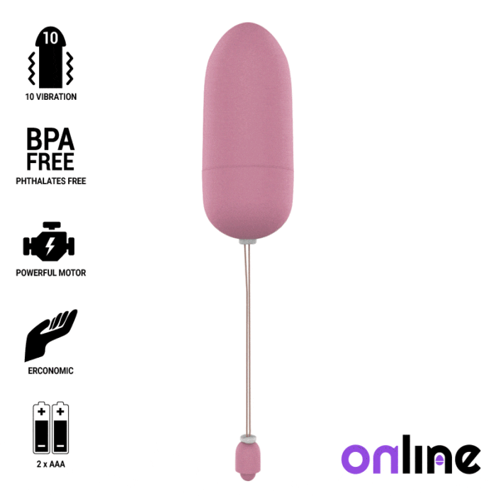 ONLINE – OVO VIBRANTE ROSA IMPERMEVEL