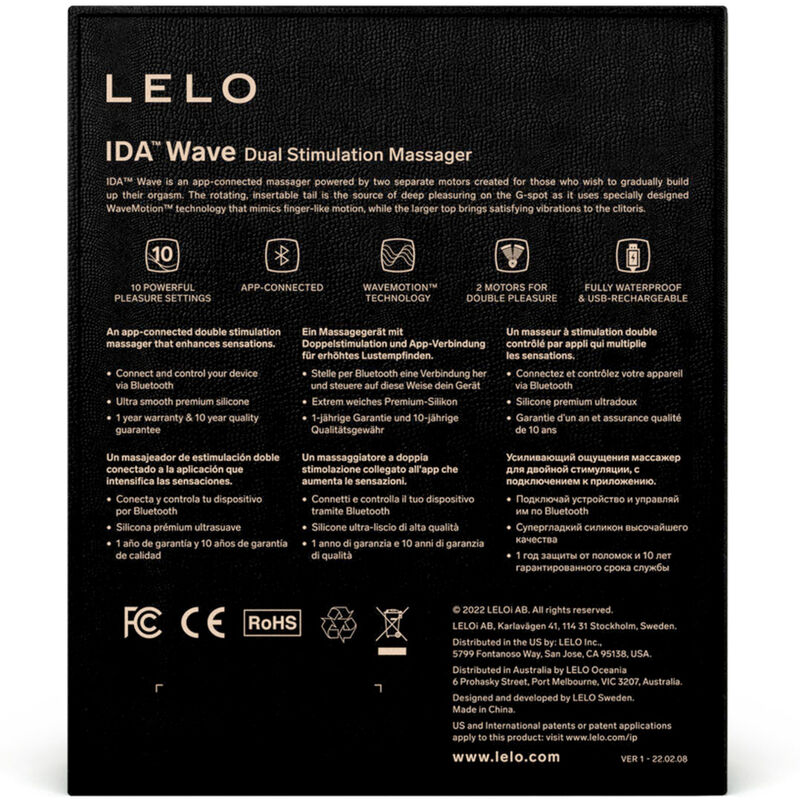 LELO - IDA WAVE CORAL MASSAGEIRO PARA CASAIS - Image 5