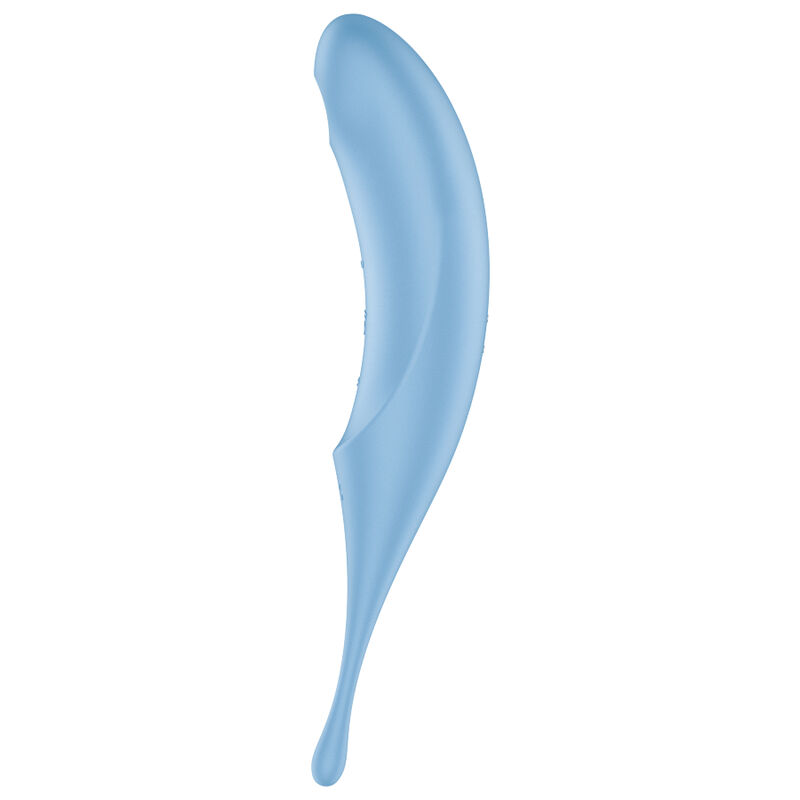 SATISFYER - ESTIMULADOR E VIBRADOR DE PULSO TWIRLING PRO AIR AZUL - Image 3