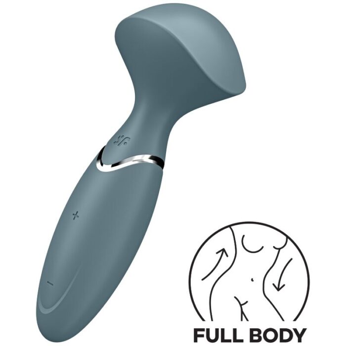 SATISFYER – MINI WOND-ER CINZA