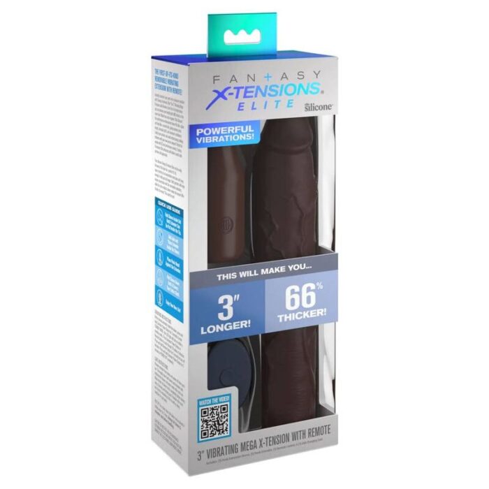 FANTASY X- TENSIONS – MANGA PIPEDREAMS 22,86 CM + 7,62 CM PLUG REMOTE BROWN
