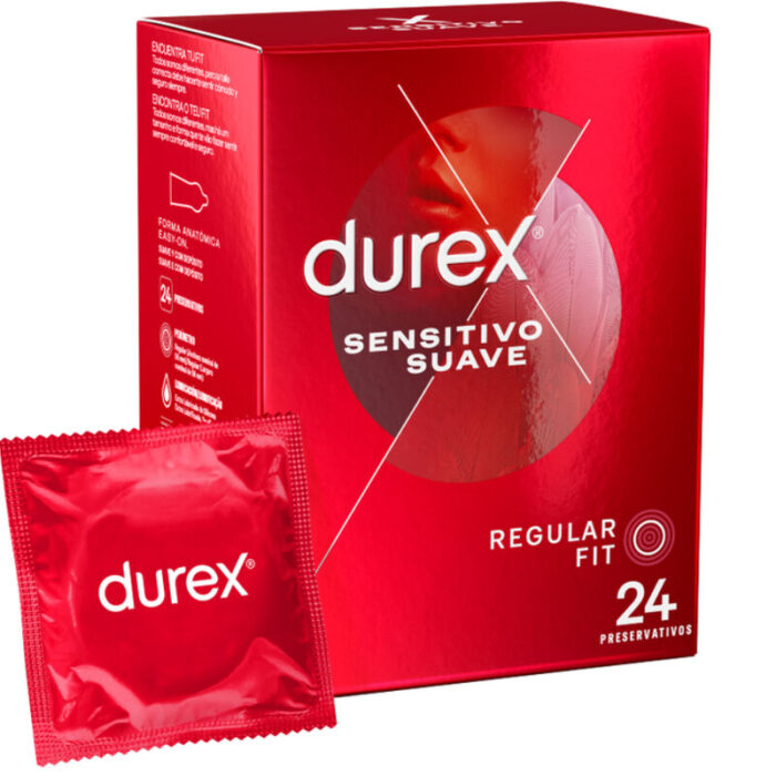 DUREX – SUAVE E SENSÍVEL 24 UNIDADES