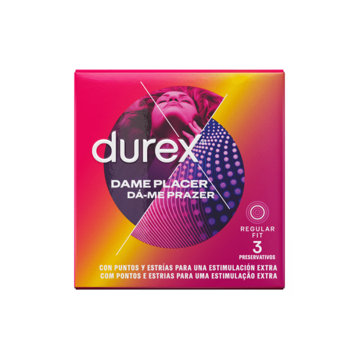 DUREX – PLACADOR DAME 3 UNIDADES