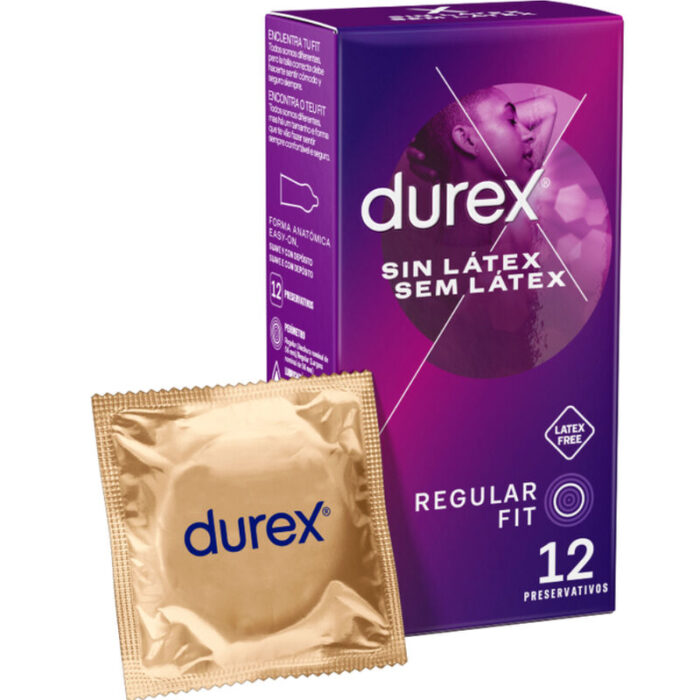 DUREX – PRESERVATIVOS SEM LÁTEX 12 UNIDADES
