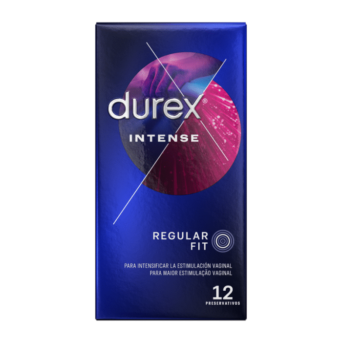 DUREX – ORGÁSMICO INTENSO 12 UNIDADES
