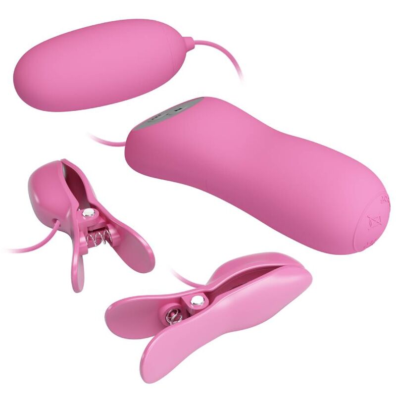PRETTY LOVE - PINA COM VIBRAO E ELETROSHOCK ROSA - Image 4
