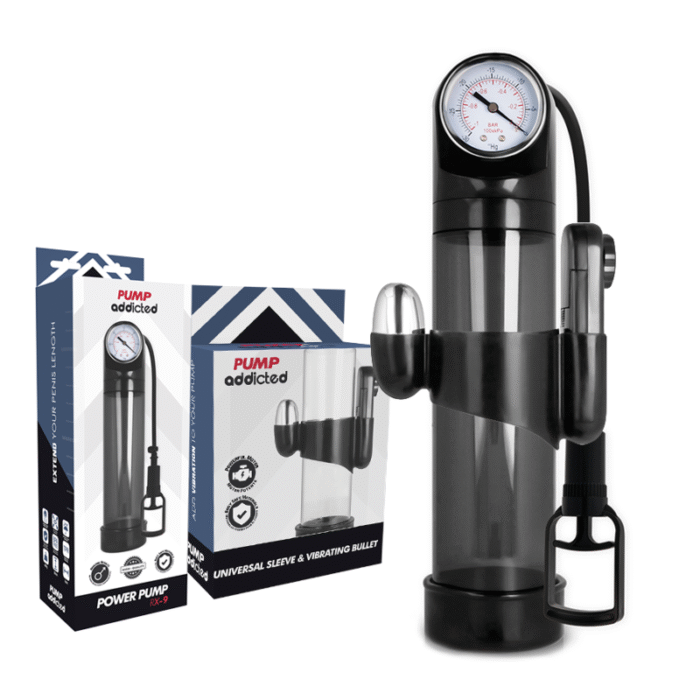 PUMP ADDICTED – VIBRADOR PRETO RX9