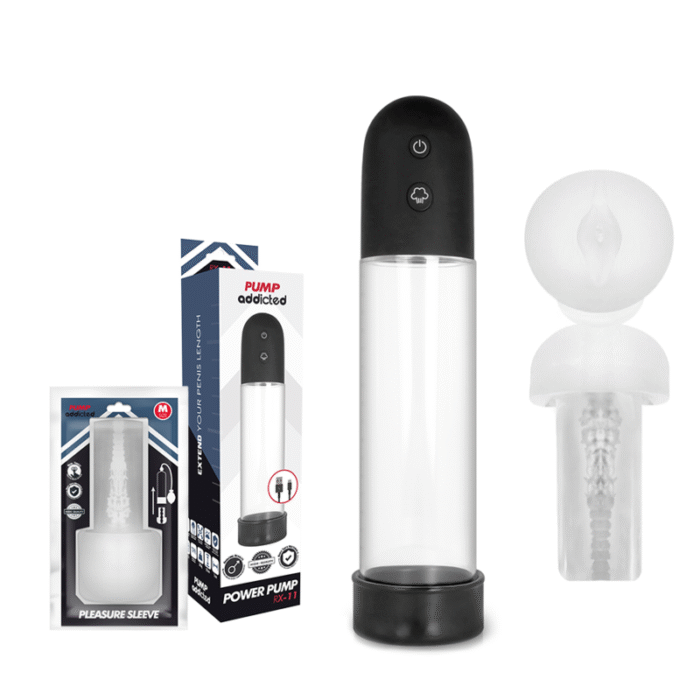 PUMP ADDICTED – RX11 AUTOMÁTICO COM MASTURBADOR