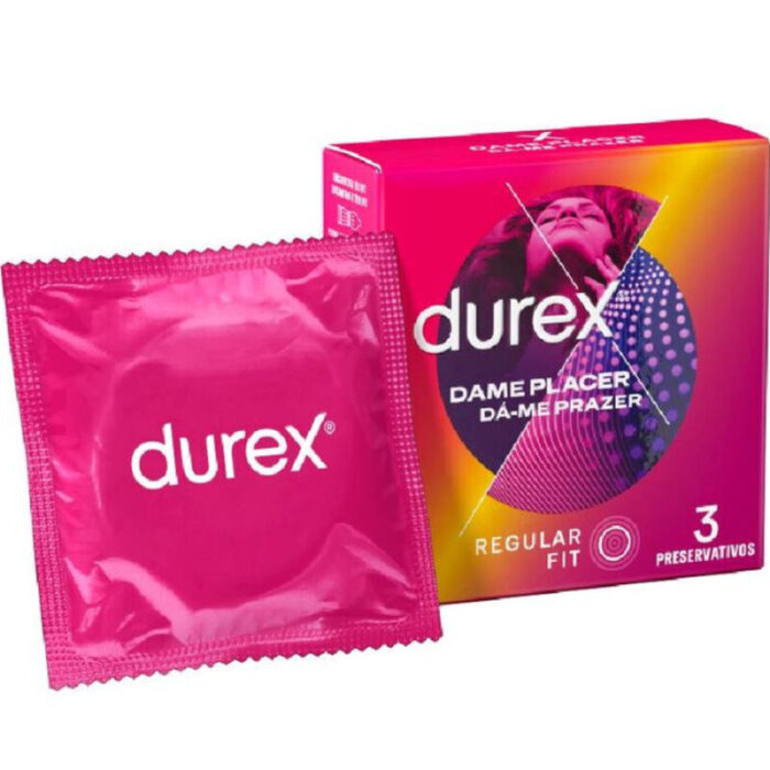 DUREX – PLACADOR DAME 3 UNIDADES