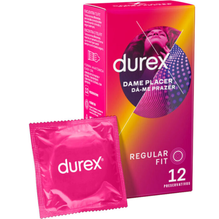 DUREX – PLACADOR DAME 12 UNIDADES