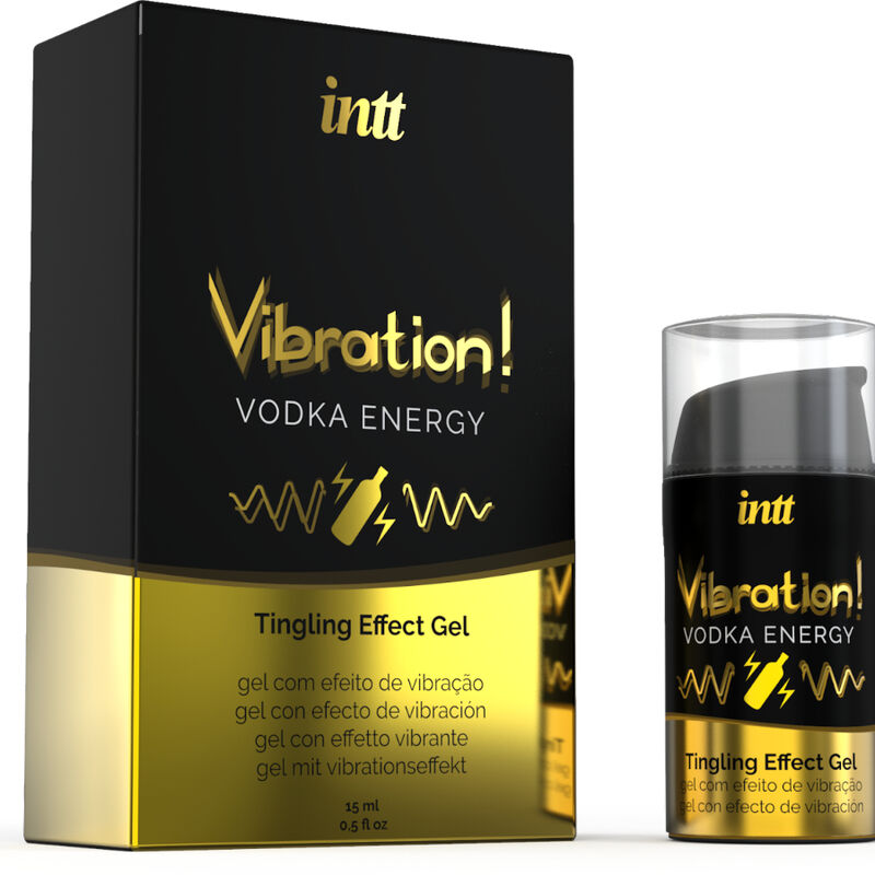 INTT - PODEROSO ESTIMULANTE ÍNTIMO GEL VIBRATÓRIO LÍQUIDO VODKA 15ML - Image 2